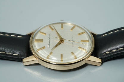 Vintage 1965 SEIKO Lord Marvel 5740-1990 Automatic Silver 35mm Mens Watch