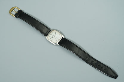 N MINT Vintage 1970 OMEGA De Ville Cal.625 Hand Winding Silver 25mm Women Watch