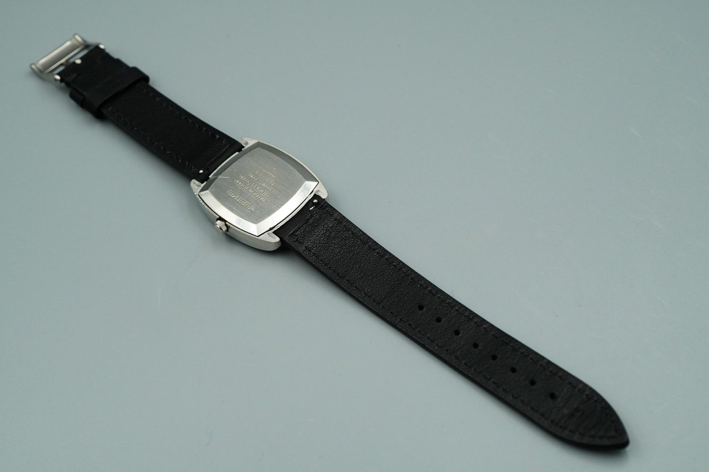 Exc+5 Vintage SEIKO LORD MATIC 5606-5040 Automatic Silver Square 33mm Mens Watch