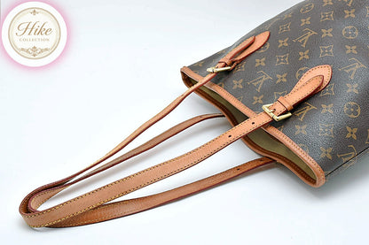 Louis Vuitton Bucket PM Monogram Brown Tote Shoulder Bag M42238 Auth *RANK AB*
