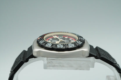 *Exc+5* Vintage 1990s TAG Heuer Formula 1 374.508 Quartz Black 28mm Women Watch