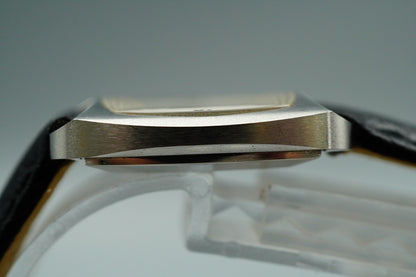 *NEAR MINT* OMEGA De Ville Hand Winding White Rectangle 25mm Women Watch