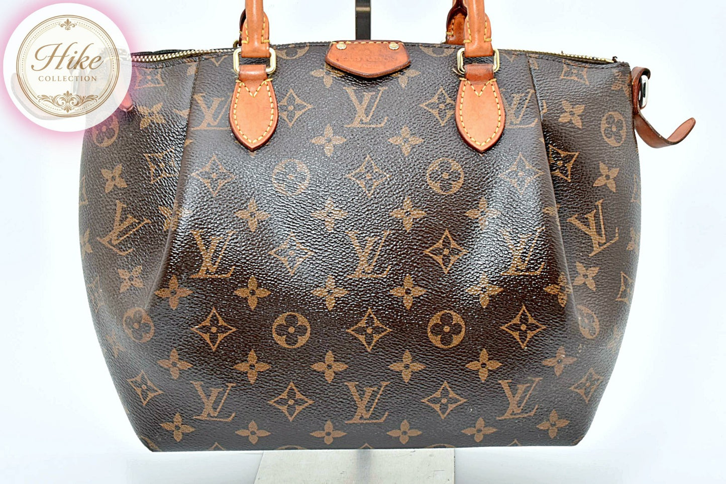 Louis Vuitton Turenne PM Monogram Brown Handbag M48813  Authentic Condition *B*