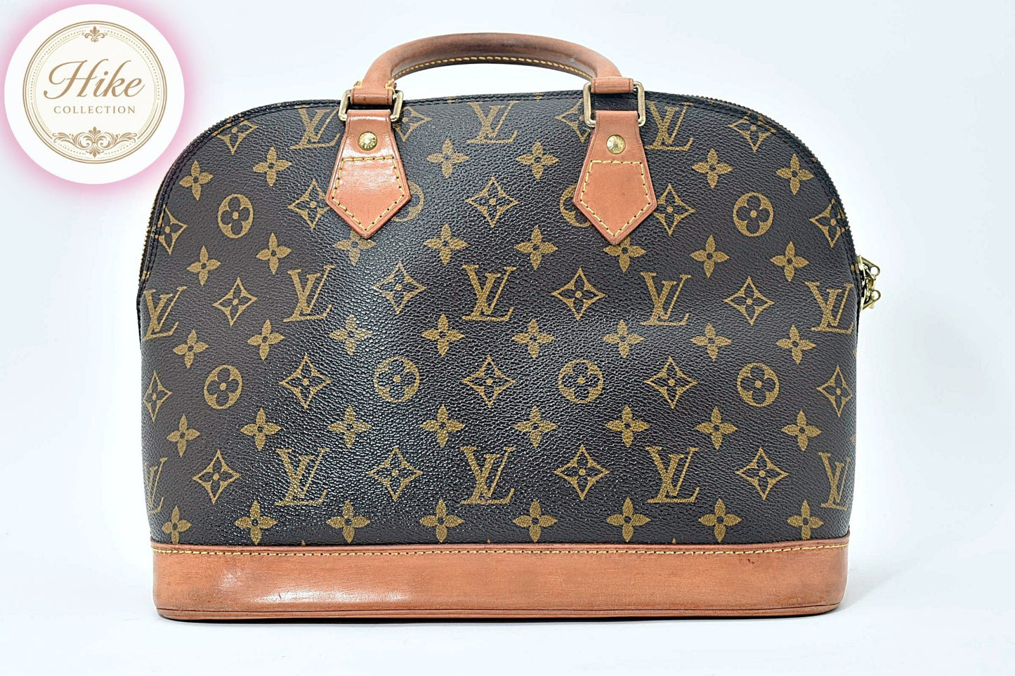 Louis Vuitton Alma PM Monogram Brown Handbag M51130 Ladies Authentic #B0004