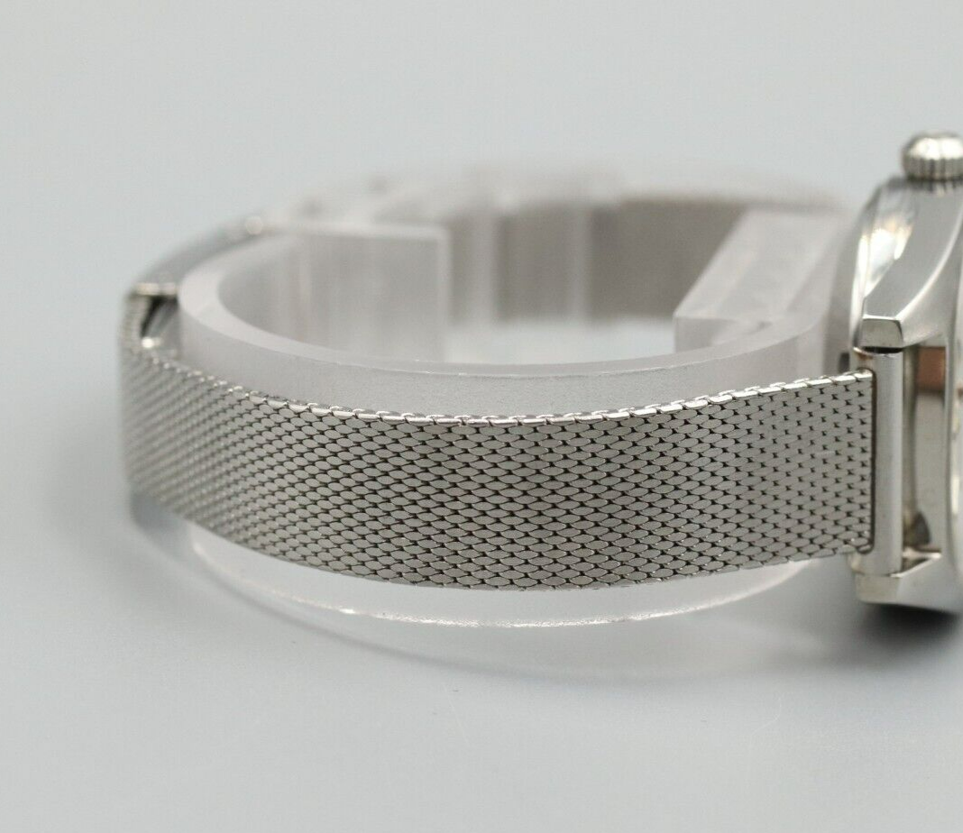 *NEAR MINT* Vintage OMEGA Geneve Cal.684 Automatic Silver Dial Women Watch