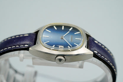 *N MINT* Vintage 1973 SEIKO NOIE 2415-7010 Automatic Blue Oval 24mm Women Watch