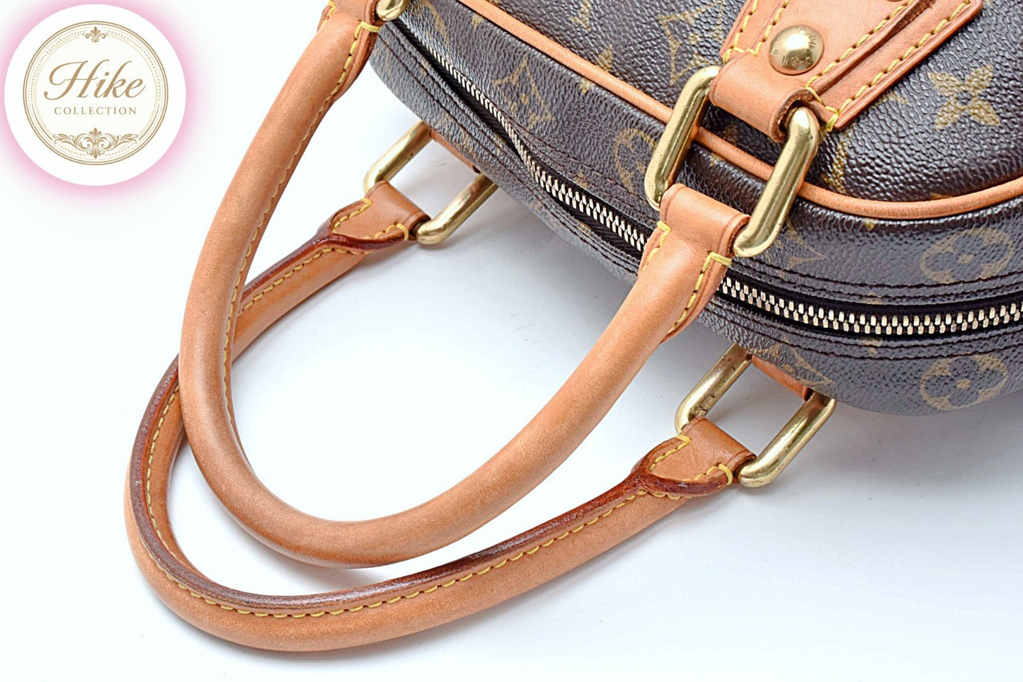Louis Vuitton Manhattan PM Monogram Brown Handbag M40026 Authentic Condition *A*