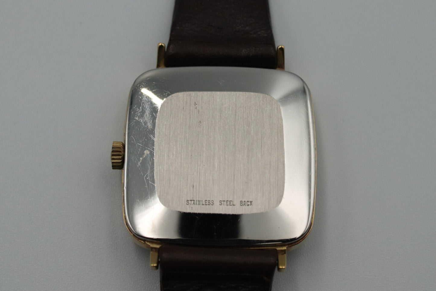 N MINT* Vintage OMEGA De Ville Cal.625 Hand Winding Gold Square Dial Women Watch
