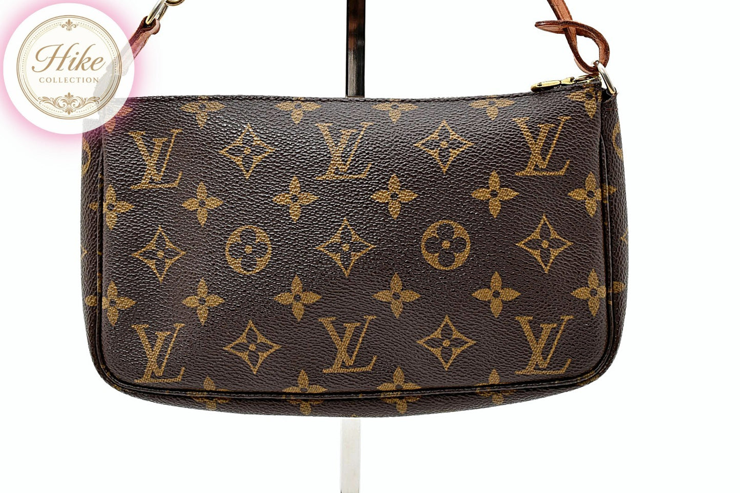 Louis Vuitton Pochette Accessoires Monogram Handbag M40712 Auth Condition *A #65