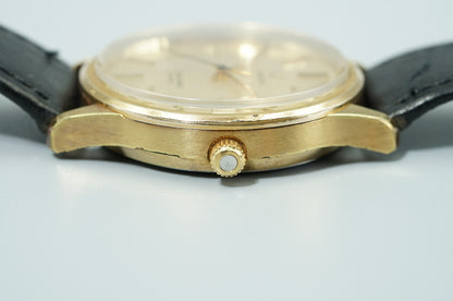 *Exc+5* Vintage 1976 OMEGA Seamaster Cal.1342 Quartz Gold Round 36mm Mens Watch