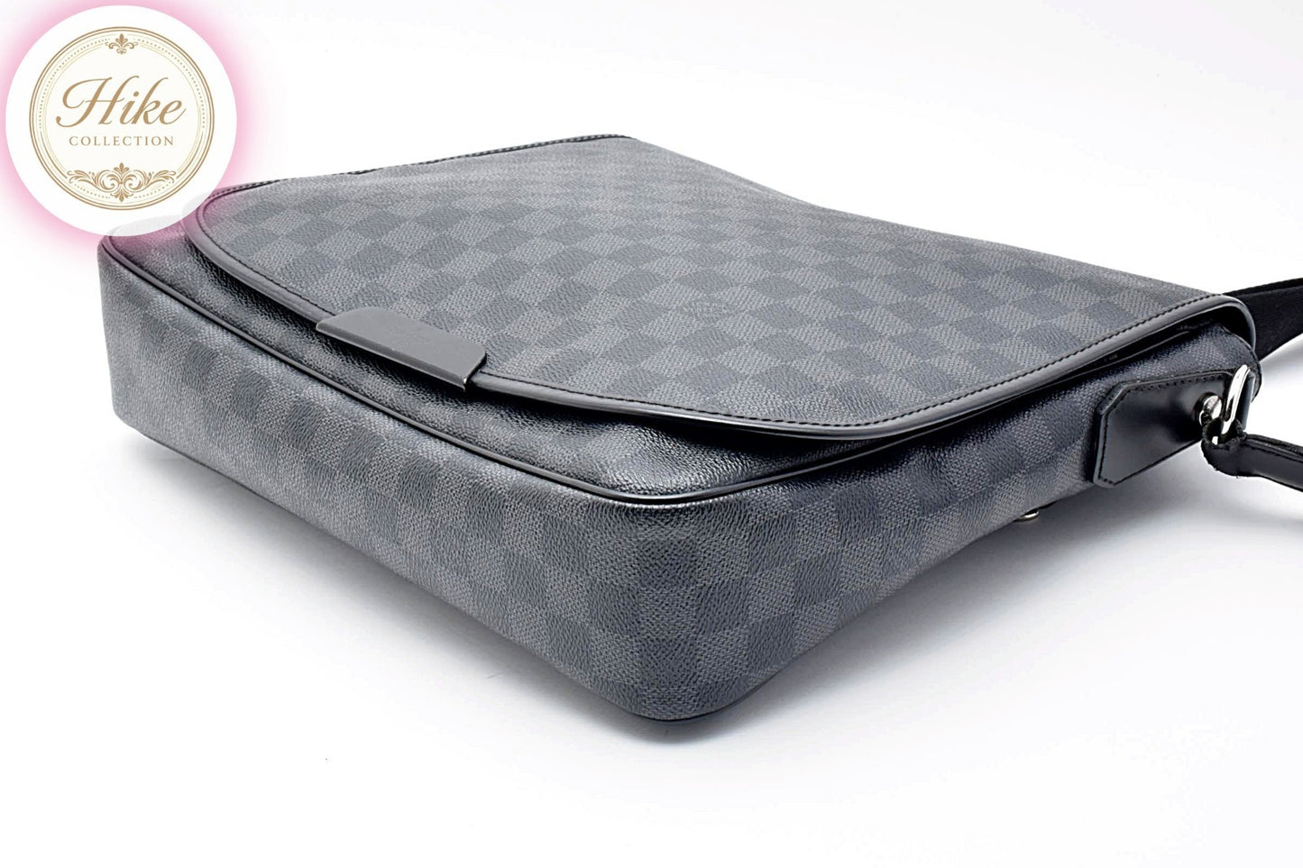 Louis Vuitton Damier Graphite Daniel MM Shoulder Bag N58029 Auth Condition *A*