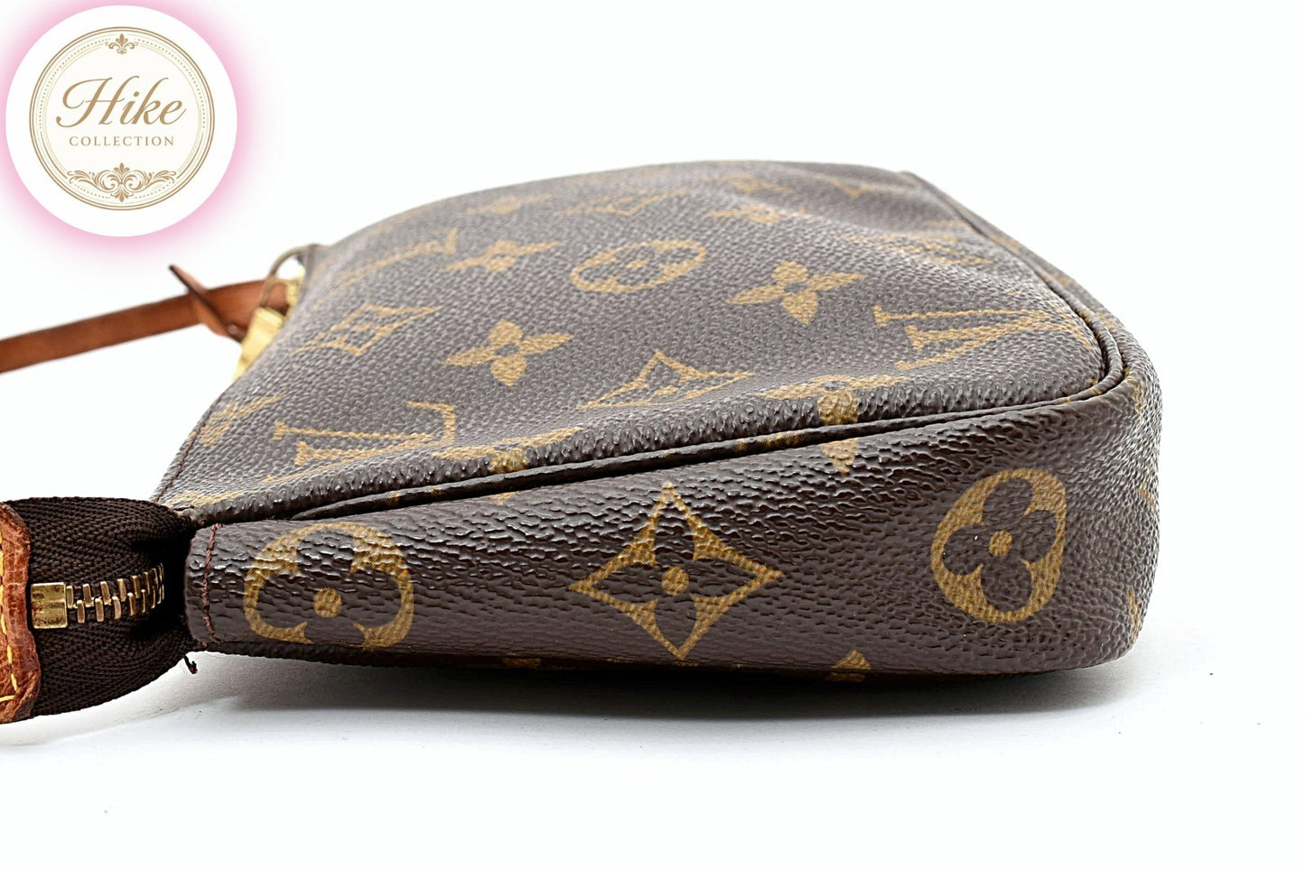 Louis Vuitton Pochette Accessoires Monogram Handbag M40712 Auth Condition *A #65