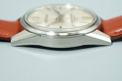 *Exc+5* Vintage 1968 SEIKO Lord marvel 5740-8000 Automa Silver 34mm Mens Watch