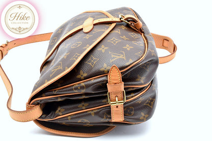 Louis Vuitton Saumur 30 Monogram Shoulder Bag M42256 Authentic Condition *AB*