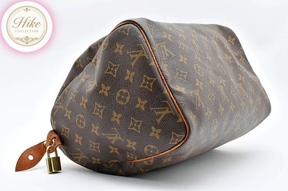 Louis Vuitton Speedy 30 Monogram Brown Handbag M41526 Authentic Condition *AB*