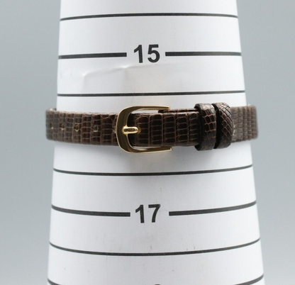 *N MINT* Vintage OMEGA De Ville Cal.1350 Quartz Gold Dial Rectangle Women Watch