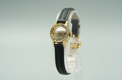 *N MINT* Vintage 1966 OMEGA Ladymatic Cal.661 Automatic Silver 17mm Women Watch