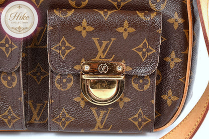 Louis Vuitton Hudson GM Monogram Shoulder Bag M40045 Authentic Condition *AB*