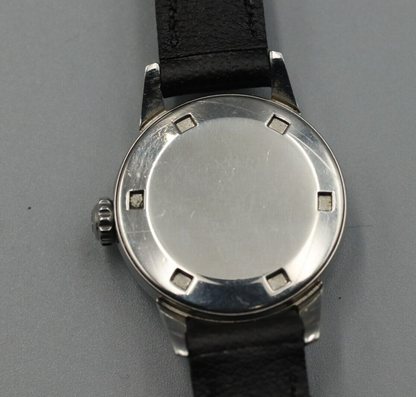 *MINT* Vintage OMEGA Seamaster Cal.630 Hand Winding White Dial Round Women Watch
