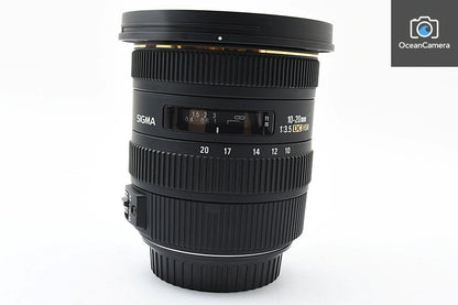 *MINT* Sigma AF 10-20mm F/3.5 EX DC HSM Wide Angle Lens for Canon EF From JAPAN