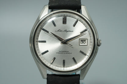 *N MINT* Vintage1965 SEIKO Skyliner 6222-8000 Automatic Silver 37mm Mens Watch