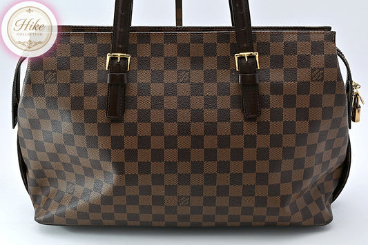Louis Vuitton Damier Ebene Chelsea Damier  Shoulder Bag N51119 Auth *SA* B0161