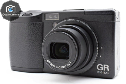 Shot957 *NEAR MINT* Ricoh GR Digital 8.1MP Digital Camera 5.9mm F/2.4 Lens JAPAN