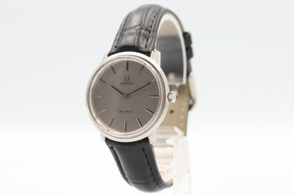 *N MINT* Vintage 1990s OMEGA  De Ville Tool 104 Hand Wind Silver 32mm mens Watch