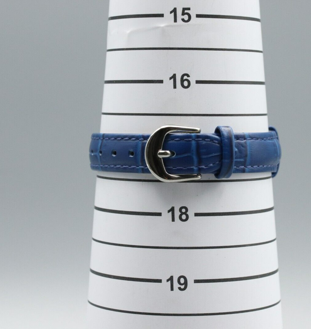*NEAR MINT* Vintage OMEGA De Ville Hand Winding Blue Dial Square Mens Watch