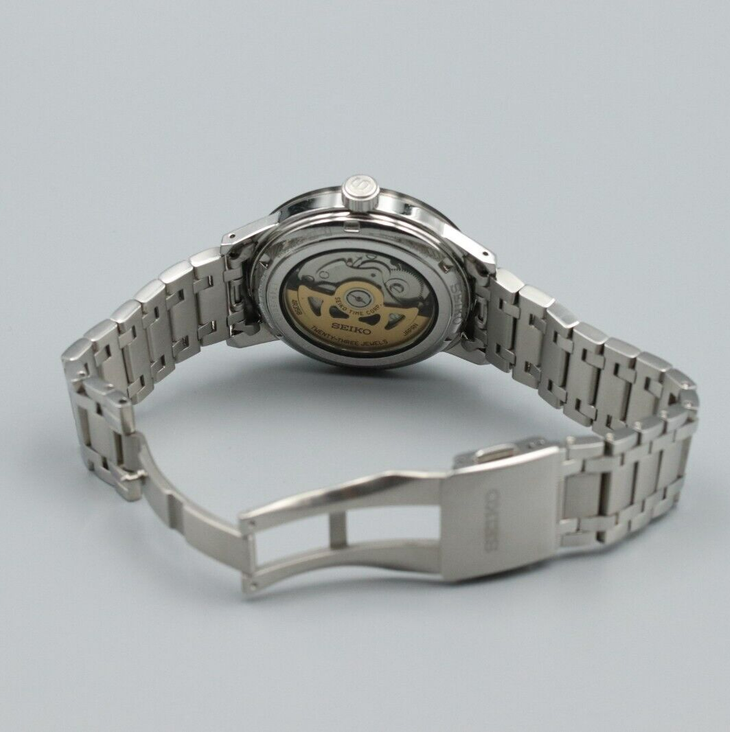 *N MINT+++* SEIKO Presage 4R35-05Z0 Automatic White Dial Date Round Mens Watch