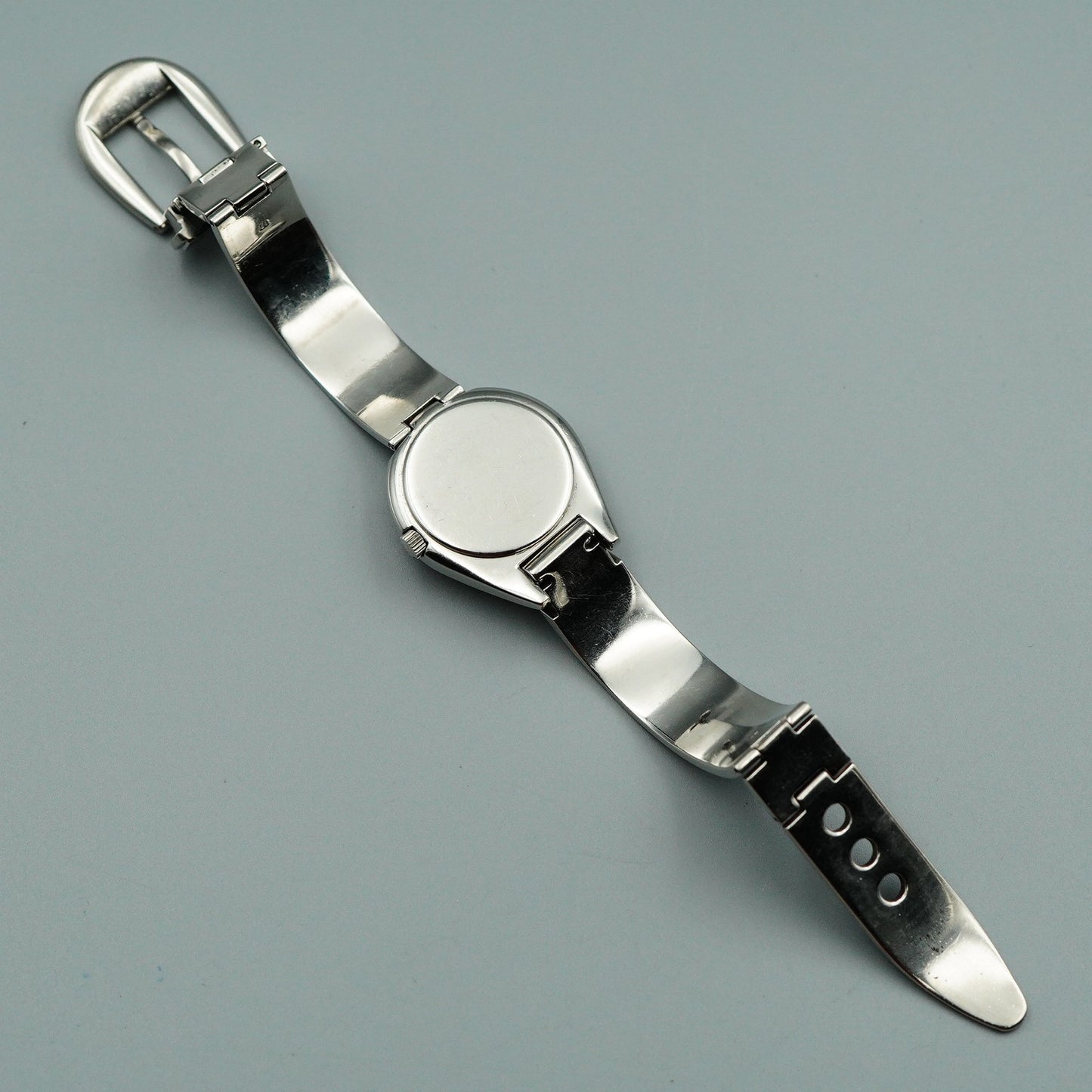 *Exc+5* GUCCI 6700L Quartz Black Dial Round 26mm Women,Ladies Watch