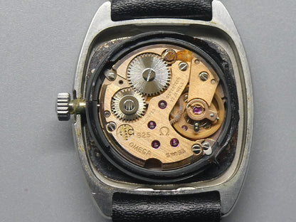 N MINT Vintage 1962 OMEGA De Ville Cal.625 Hand Wind Silver 25mm Women Watch