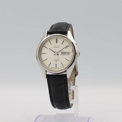 *Exc+4* Vintage 1974 SEIKO KS HI-BEAT 5626-7113 Automa Silver 36mm Mens Watch