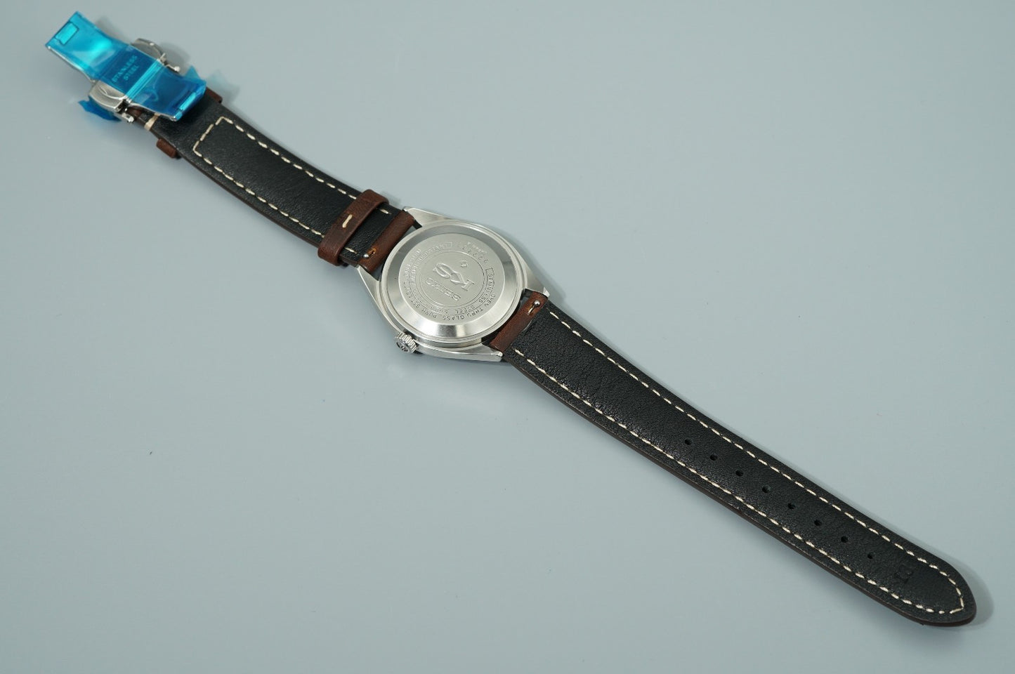 MINT Vintage 1970s SEIKO KS HI-BEAT 5625-7110 Auto Silver Round 36mm Mens Watch