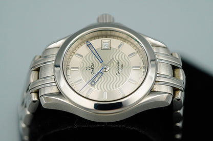 *Working for As-is* Vintage 1990s OMEGA Seamaster Cal.1424 Qz 27mm Women Watch