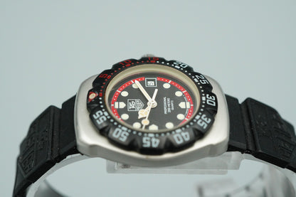 *Exc+5* Vintage 1990s TAG Heuer Formula 1 374.508 Quartz Black 28mm Women Watch