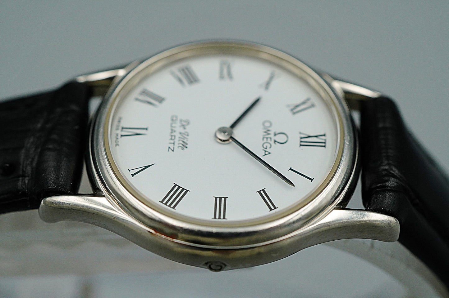 *N MINT* Vintage 1981 OMEGA De Ville Cal.1365 Ref.191.0097 Qz 24mm Women Watch