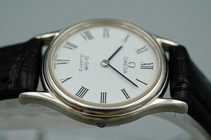 *N MINT* Vintage 1981 OMEGA De Ville Cal.1365 Ref.191.0097 Qz 24mm Women Watch