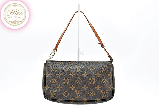 Louis Vuitton Pochette Accessoires Monogram Pouch M51980 Authentic Condition *A*