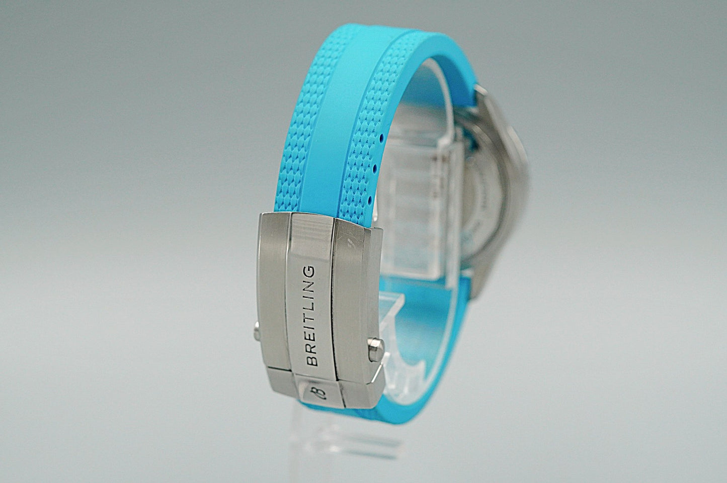 *MINT* BREITLING superocean A17377 Automatic Blue Dial Round 36mm Mens Watch