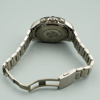 *MINT in Box* SEIKO ASTRON 8X53-0AB0-2 Solar White Dial Round 45mm Mens Watch