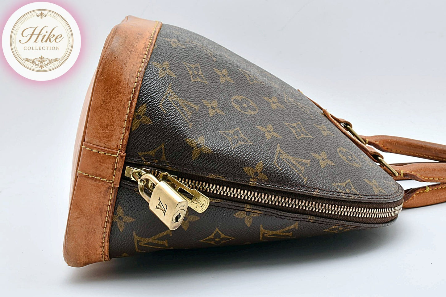 Louis Vuitton Alma PM Monogram Brown Handbag M51130 Ladies Authentic #B0007