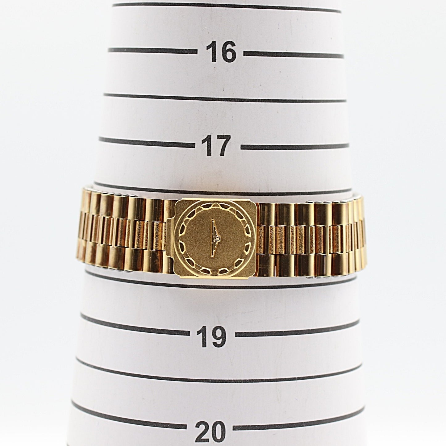 *NEAR MINT* Vintage 1990s LONGINES Conquest L161 Qz Gold Round 32mm Mens Watch