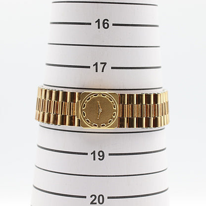 *NEAR MINT* Vintage 1990s LONGINES Conquest L161 Qz Gold Round 32mm Mens Watch