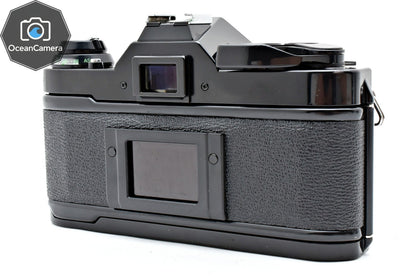 *N MINT* Canon AE-1 Program Black 35mm SLR Film Camera NFD 50mm F1.4 Lens JAPAN