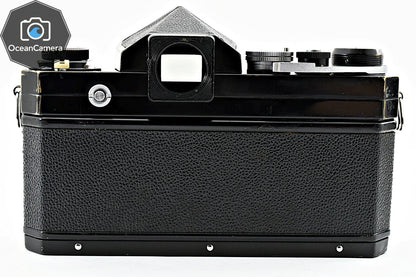 SN706xxxx *Exc+5* Nikon F Eye Level Black 35mm SLR Film Camera Body From JAPAN
