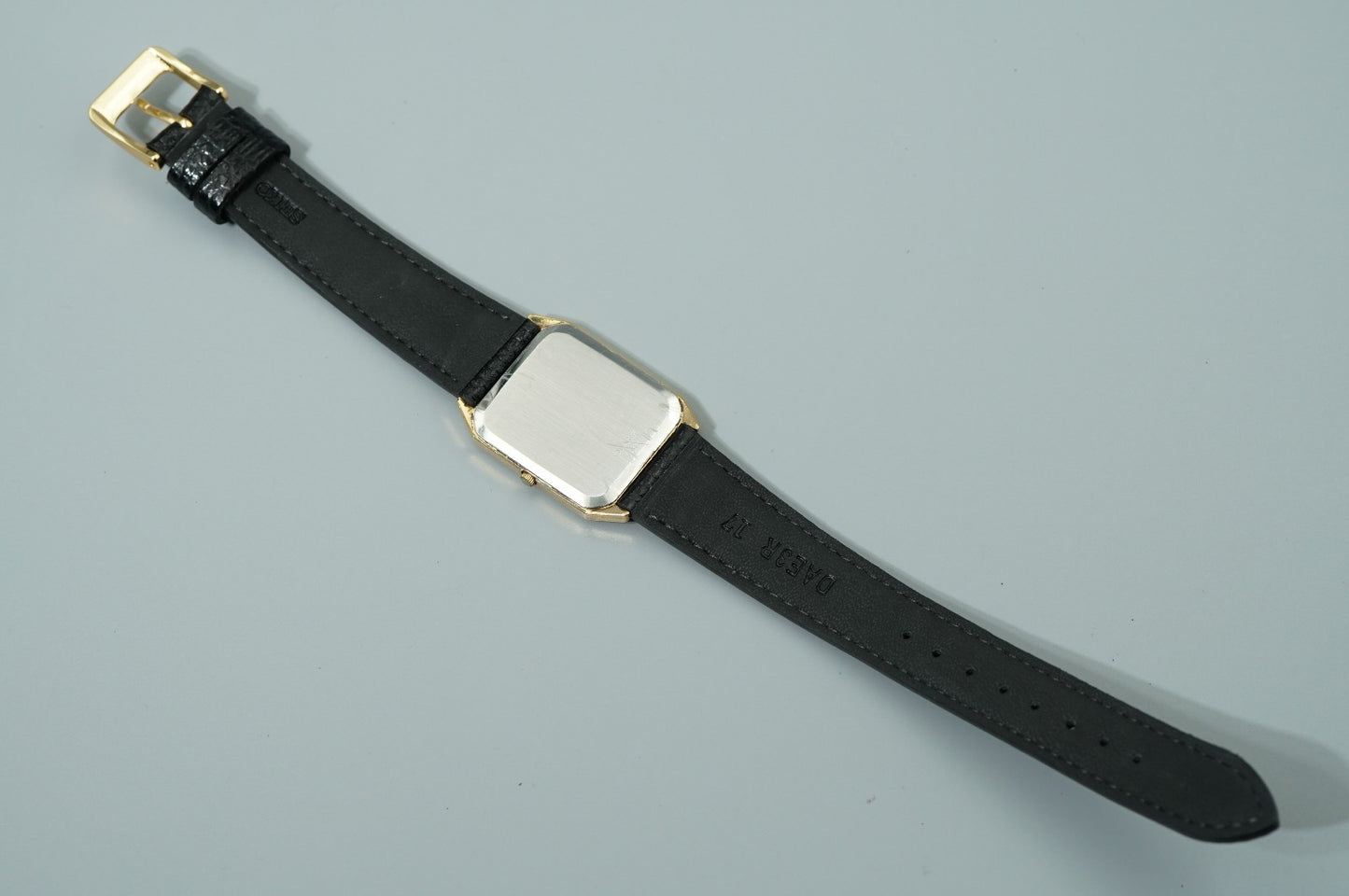 *Exc+4* Vintage 1982 OMEGA De Ville Cal.1417 Qz Gold Octagon 25mm Women Watch