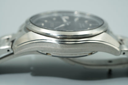 *NEAR MINT*  SEIKO Mechanical 6R15-00C0 Automa Black Dial Round 38mm Mens Watch