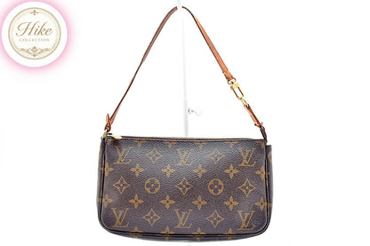 Louis Vuitton Pochette Accessories Monogram Pouch M40712 Auth Condition *AB*