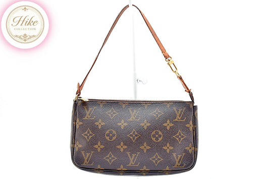 Louis Vuitton Pochette Accessories Monogram Pouch M40712 Auth Condition *AB*